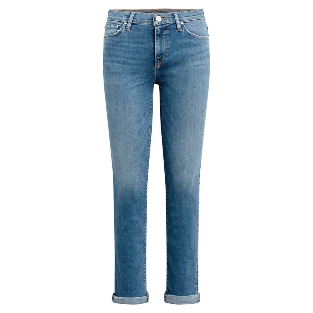 Hudson Nico Mid-Rise Slim Straight Crop Jeans 25 - Picture 2 of 12